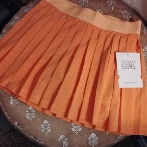 Athleta Vibrant Orange Mini Skirt